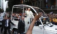 Discurso Papa Francisco en el acto institucional de bienvenida en la JMJ de Río