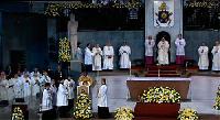 Homilía del Papa en la catedral de San Sebastián con Obispos, sacerdotes, seminaristas y religiosos