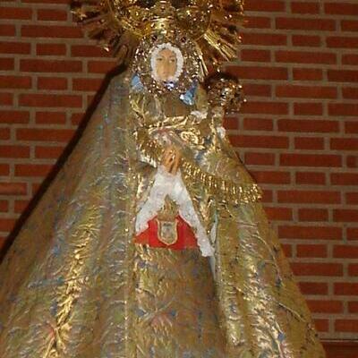 Visita de la Virgen de los Llanos a la parroquia